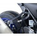 R&G Racing Exhaust Hanger & Left Hand Footrest Blanking Plate (kit) for Suzuki SV650 '16-'22, SV650X '18-'19